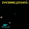 [VV2006] J231651.7+002314