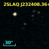 2SLAQ J232408.36+002118.9