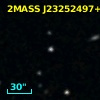 2MASS J23252497+0010075