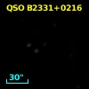 QSO B2331+0216
