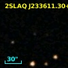 2SLAQ J233611.30+004435.7
