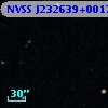 NVSS J232639+001754