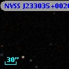 NVSS J233035+002605