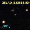 2SLAQ J233853.83+004812.5