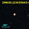 2MASS J23435643+0010522