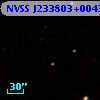 NVSS J233803+004357