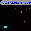NVSS J234149+003028