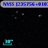 NVSS J235756+010707