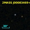 2MASS J00083469+0031561