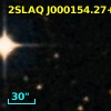 2SLAQ J000154.27+000732.4