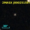 2MASX J00025158+0008005