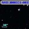 NVSS J000321+003347