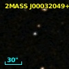 2MASS J00032049+0206496