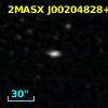 2MASX J00204828+0009499