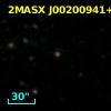 2MASX J00200941+0004410