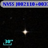 NVSS J002110+003728