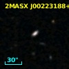 2MASX J00223188+0021266