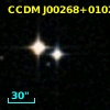 CCDM J00268+0102B