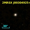 2MASX J00304925+0234280