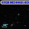 87GB 002444.8+020900