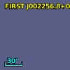 FIRST J002256.8+011557