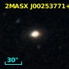 2MASX J00253771+0002119