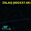 2SLAQ J002437.66+000840.7
