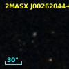 2MASX J00262044+0018134