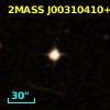 2MASS J00310410+0238490