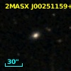 2MASX J00251159+0057462