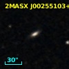 2MASX J00255103+0031283