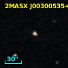 2MASX J00300535+0024497