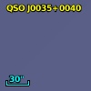 QSO J0035+0040