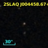 2SLAQ J004458.67+004319.8