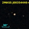2MASS J00354446+0004122