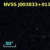 NVSS J003833+011705