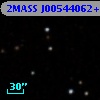 2MASS J00544062+0031485