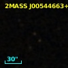 2MASS J00544663+0033400