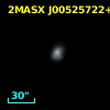2MASX J00525722+0023170