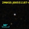 2MASS J00551187+0041245