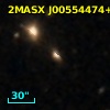 2MASX J00554474+0038162