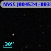 NVSS J004524+003338