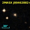 2MASX J00462882+0006215