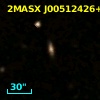 2MASX J00512426+0005115