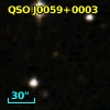 QSO J0059+0003