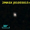 2MASX J01055015+0014316