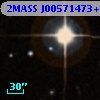 2MASS J00571473+0020087