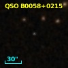 QSO B0058+0215