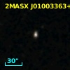 2MASX J01003363+0121229