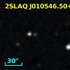 2SLAQ J010546.50+000704.9